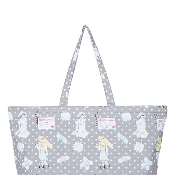 (gray) motka ambu canvas bag