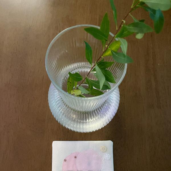 icecream tea coaster (baby pink)