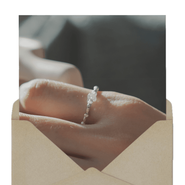 10月) 부드러운 용기, silver ring