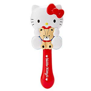 키티 손잡이 솔빗/ 헤어브러쉬