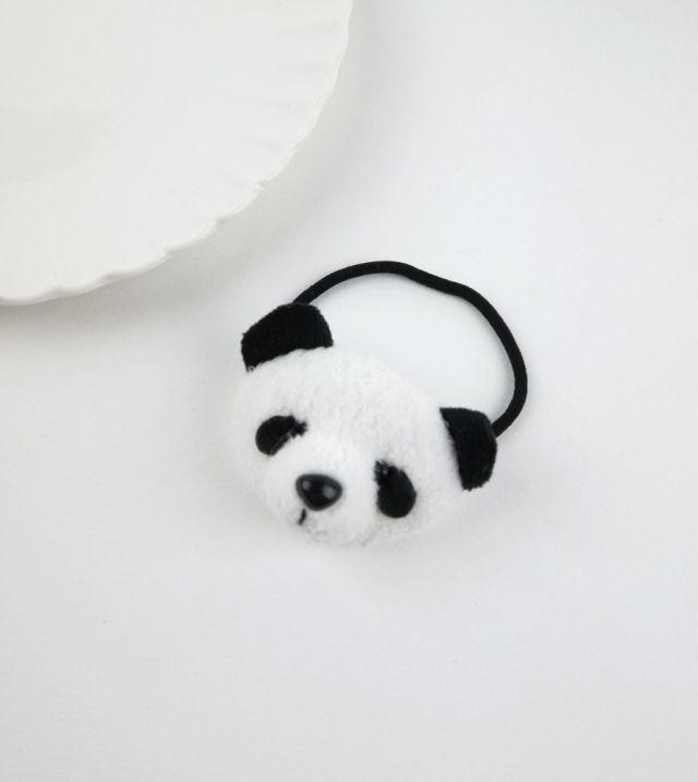 판다 팬더 곰돌이 곰 인형 포니 고무줄 헤어고무 238