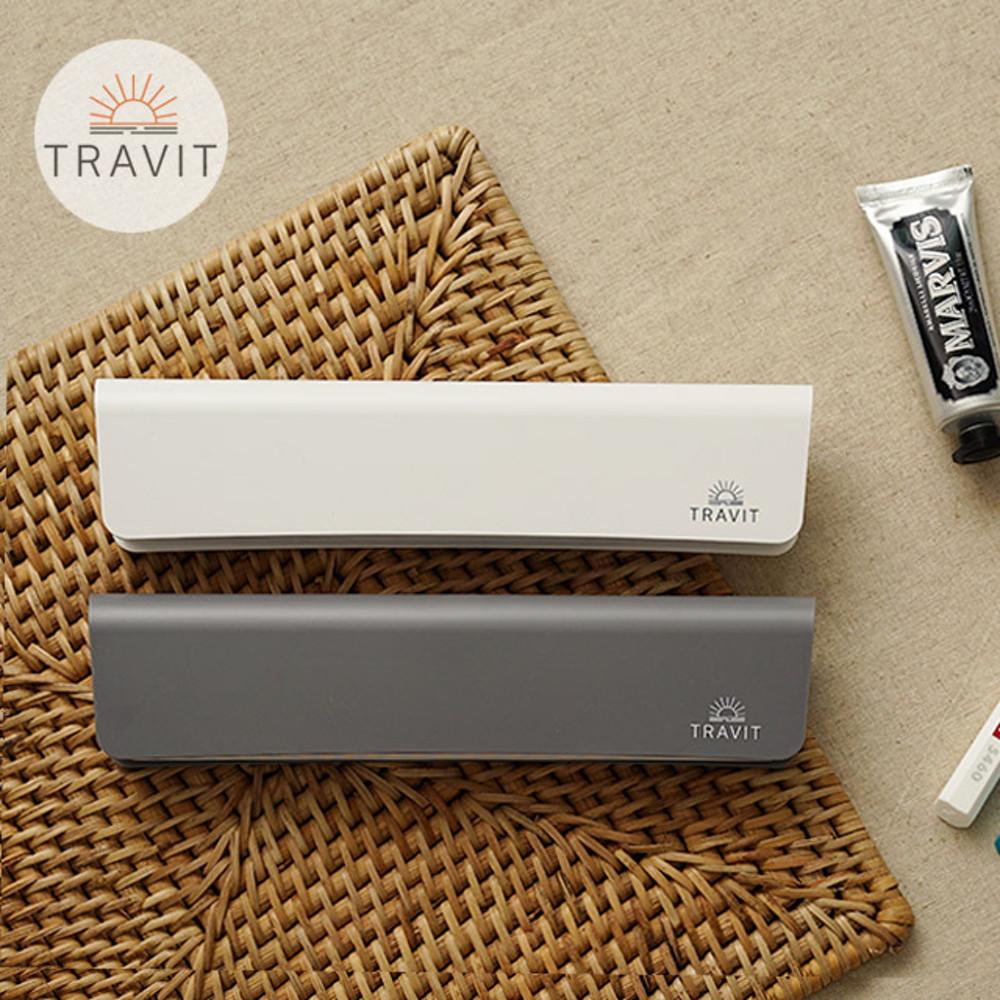 무선 미니 휴대용 1인용 칫솔 살균기 소독기 트래빛