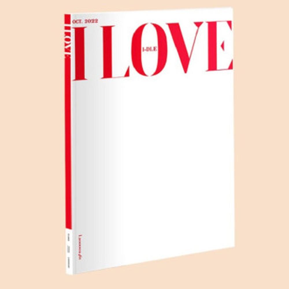 여자 아이들 G-IDLE 미니5집 I Love Nxde 앨범 Born(화이트) 버전