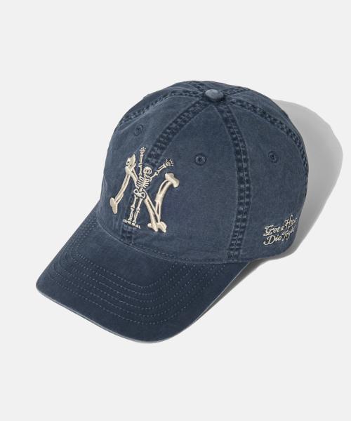 NY Skeletons Ball Cap Navy