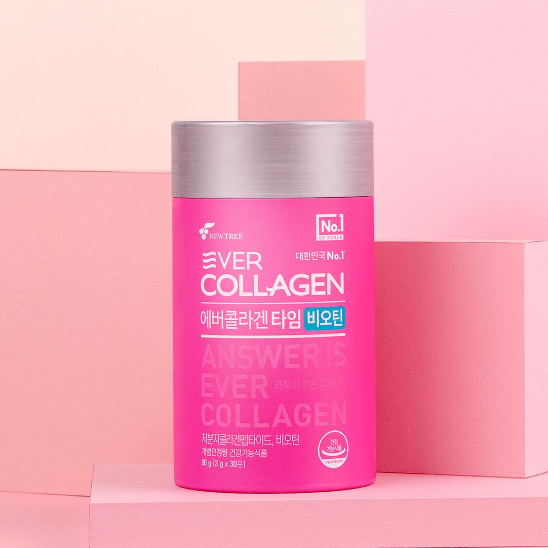 에버콜라겐 타임 비오틴 30일분 (3g×30포) | 뉴트리