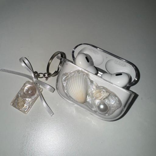 [idus단독/에어팟케이스] 파도를 타는 조개