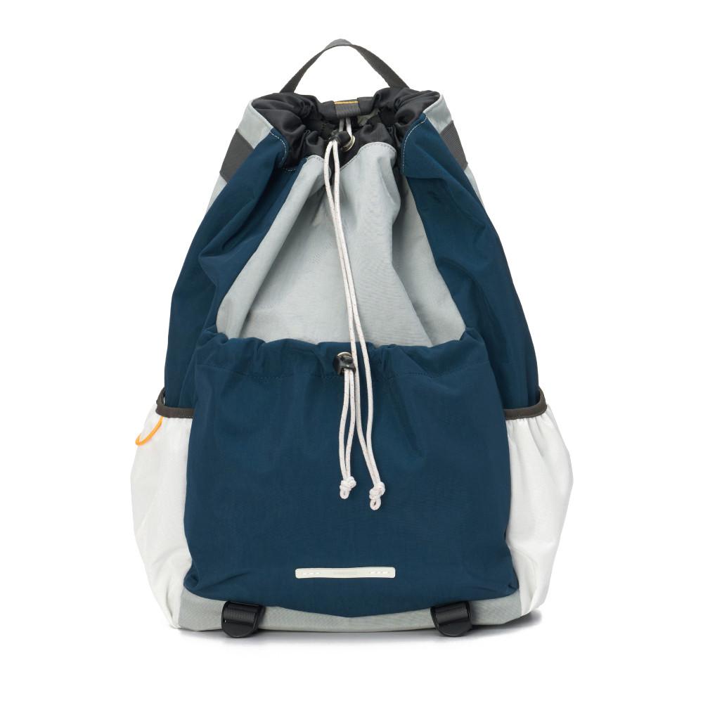 로우로우 노트북 보부상 가방 : 나일론 스트링 컬러 블록 백팩 ep.2 (3컬러)