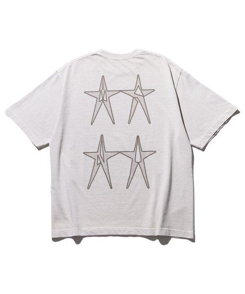 스타로고 피그먼트 오버핏 반팔티 티셔츠 MSHTS002-SD