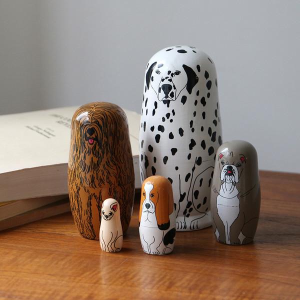 Dog Matryoshka Dolls(Partners)