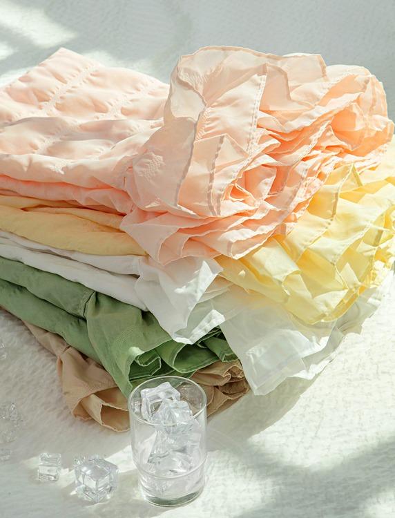 셔링 시어서커 프릴 에이드 여름 홑이불 5colors