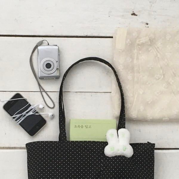 [바로배송] 쿠앤크 엔젤 토트백 (카라비너 증정)