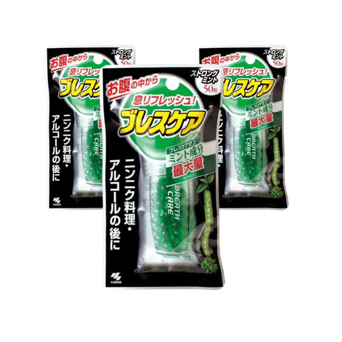 코바야시 브레스케어50알 피치 레몬 스트롱민트 민트 구취제거 - 사탕 | 쿠팡