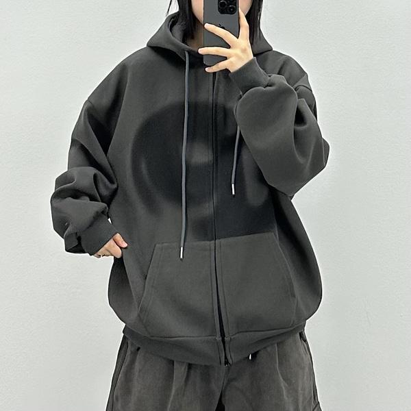 [MADE] 스프레드 로고 후드집업