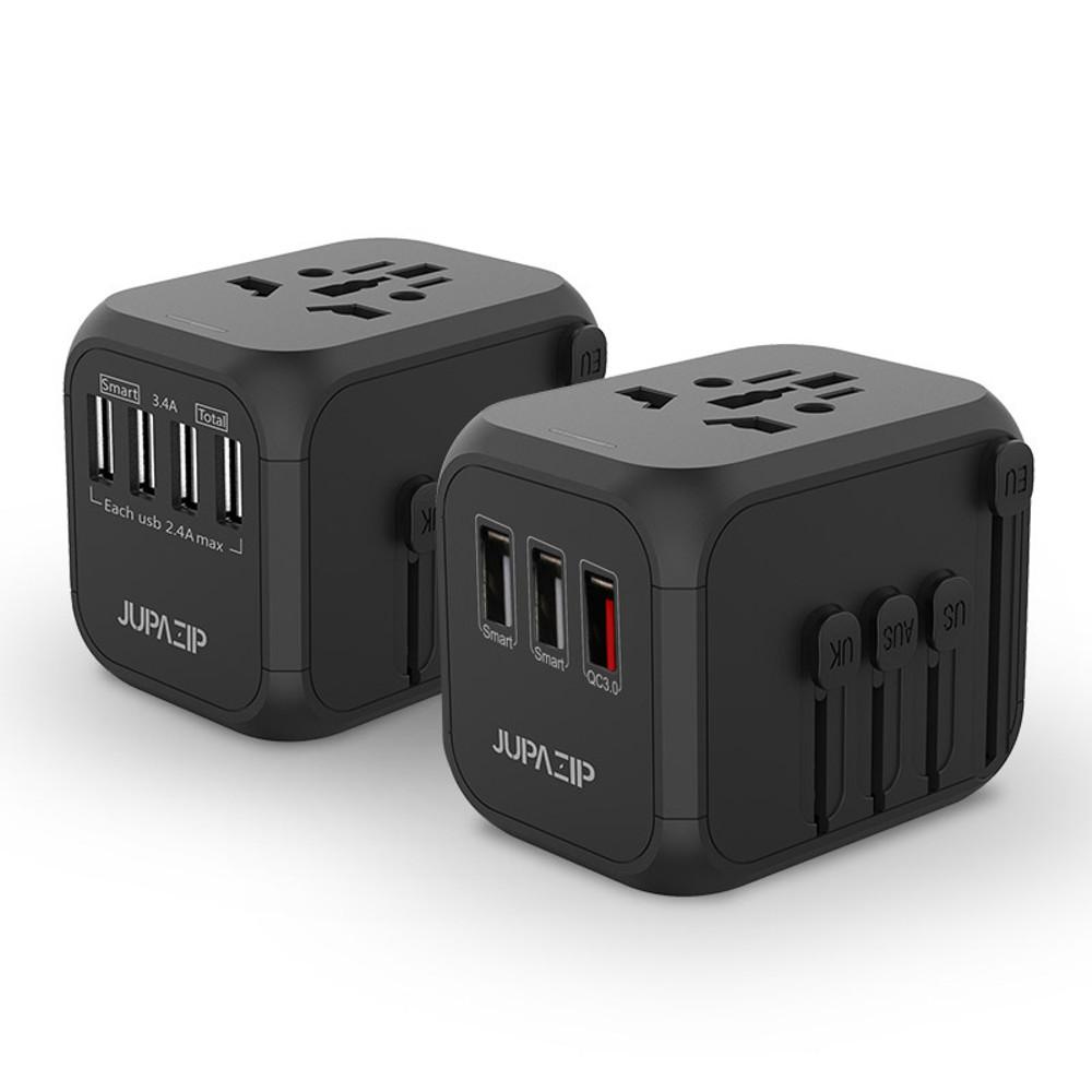 주파집 여행용 멀티어댑터 usb4포트 JU-AD100