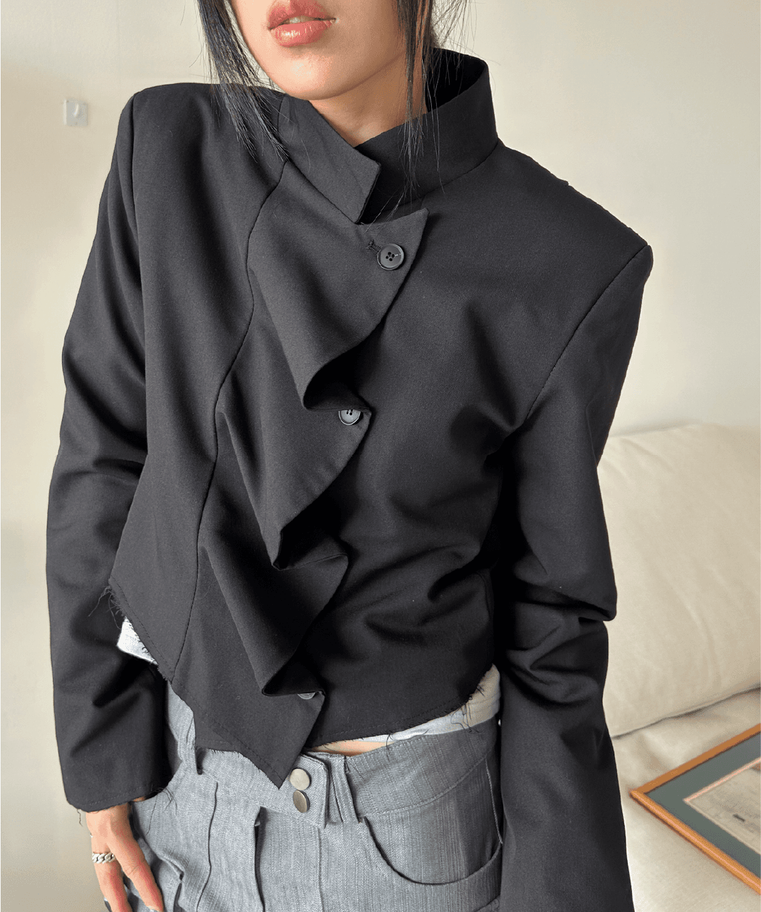 모드니치 RUFFLE CURLY JK