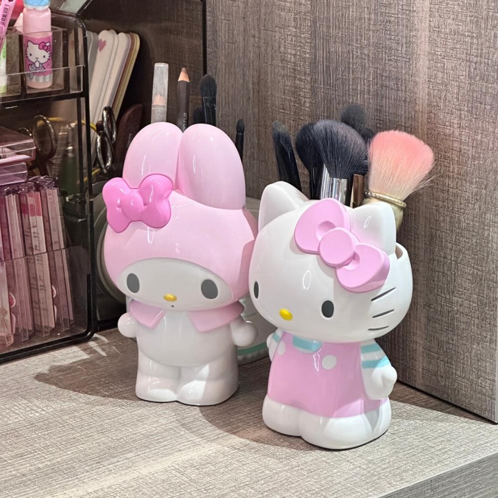 띠끄룸 마이멜로디 키티 펜꽂이 브러쉬 정리함