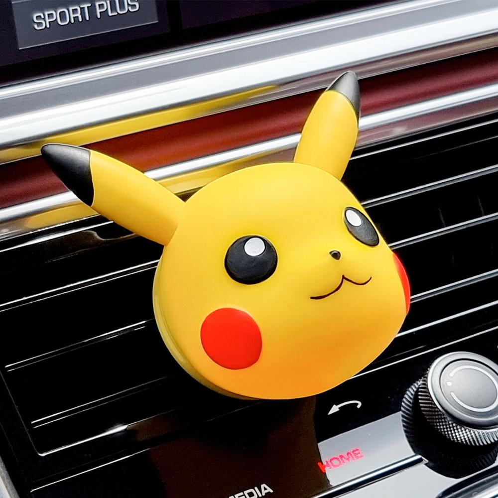 벨르아망 포켓몬스터 빅페이스 차량용 디퓨저 방향제 새차 선물 피카츄