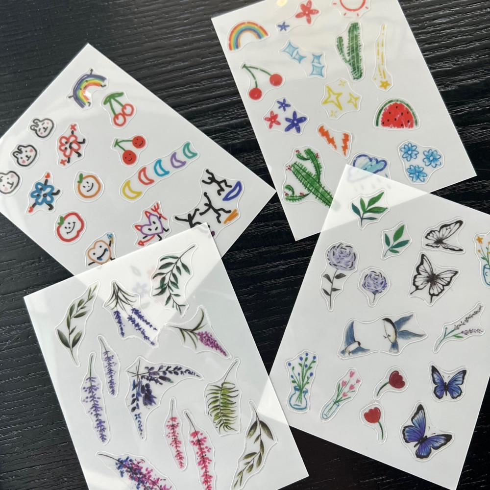 타투스티커 SET B (4개 SET)