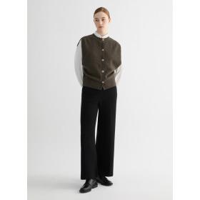 울 혼방 와이드 니트 팬츠 SSKSLO42510