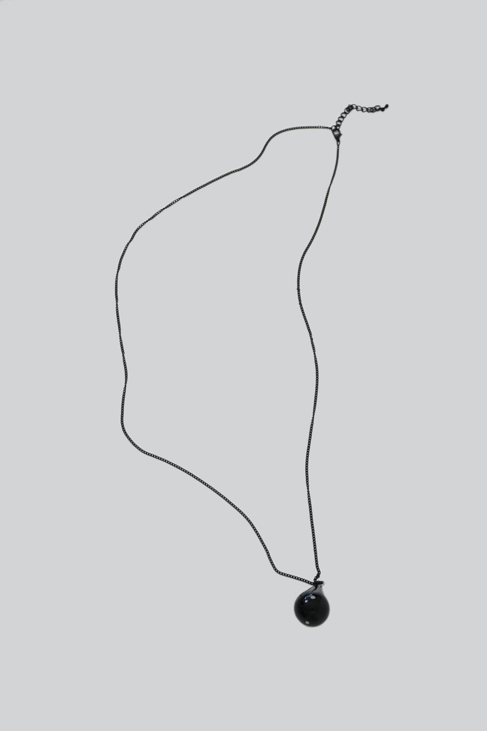 어텀 water drop necklace