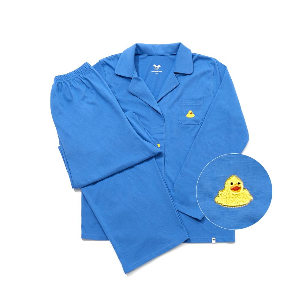 [W] Rubber duck Skyblue Pajama Set