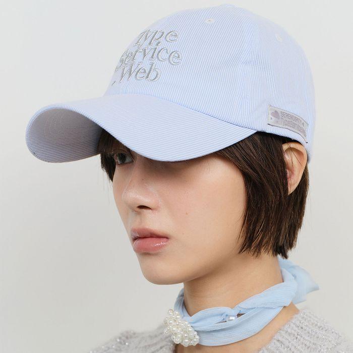 Typeservice Web Stripe Cap [Blue]