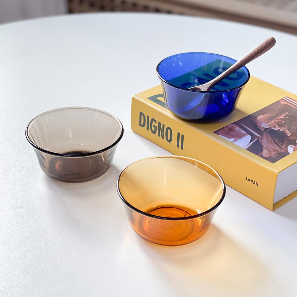 [원키친몰] 듀라렉스 유리볼 요거트볼 샐러드볼 빙수그릇 4색