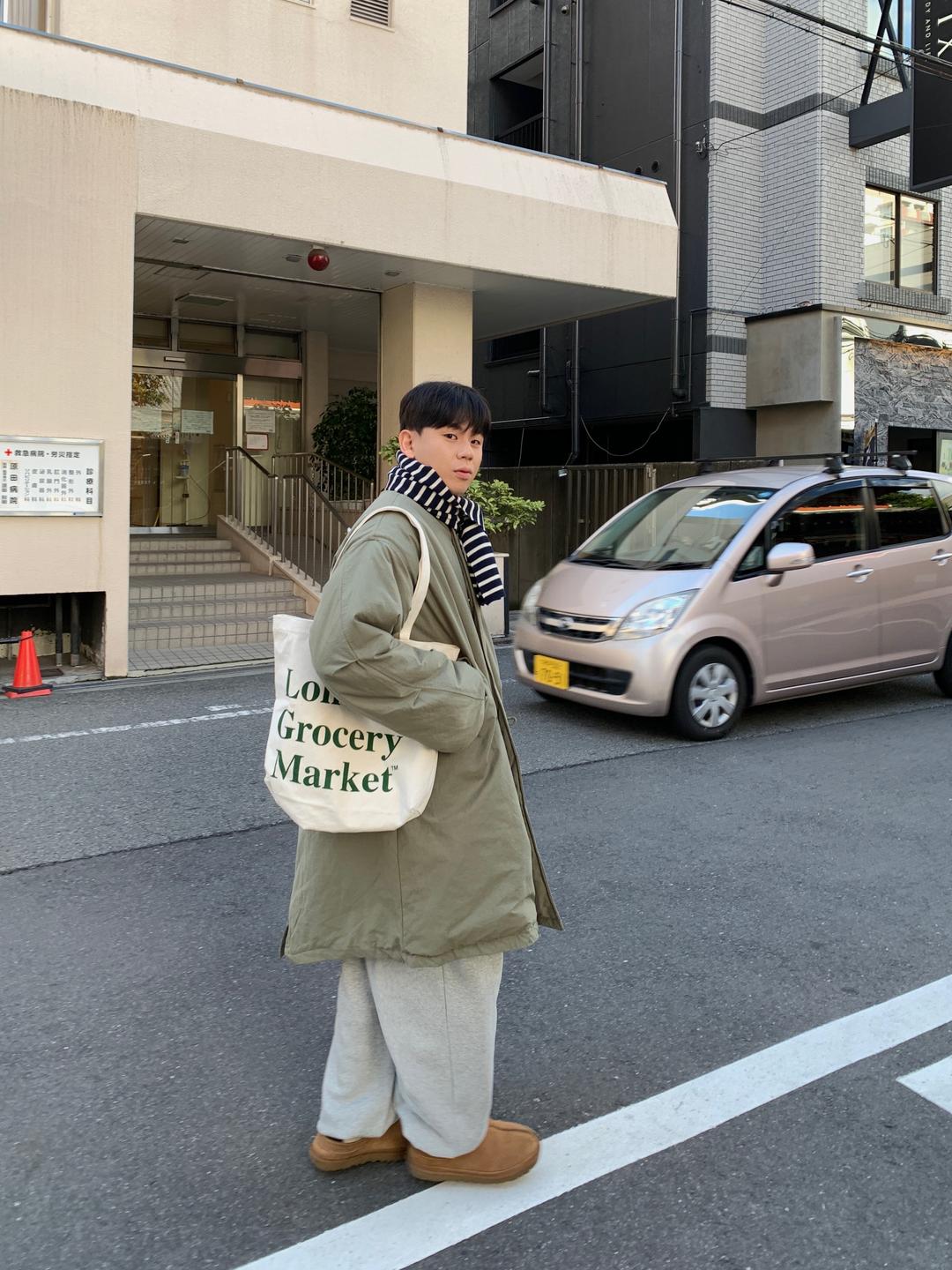 아와이 [겨울기획/69000원에 만나보세요!] 데일리 롱 야상 점퍼 (3 Color)