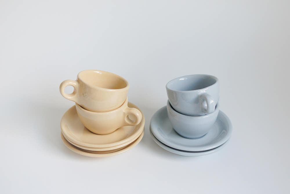 [vintage] 버팔로 차이나 라운드 다이너 찻잔세트 비급 세일 (buffalo china round diner b-grade sale)