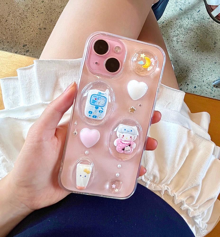 🛌🌙 Night Routine 키티 레진케이스