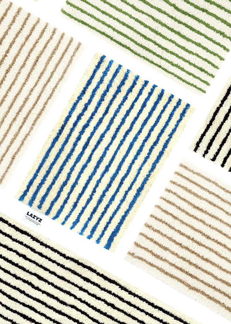 LAZYZ - Sailor Stripe Rug 4Colors