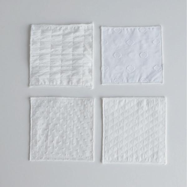 White Pattern Coaster