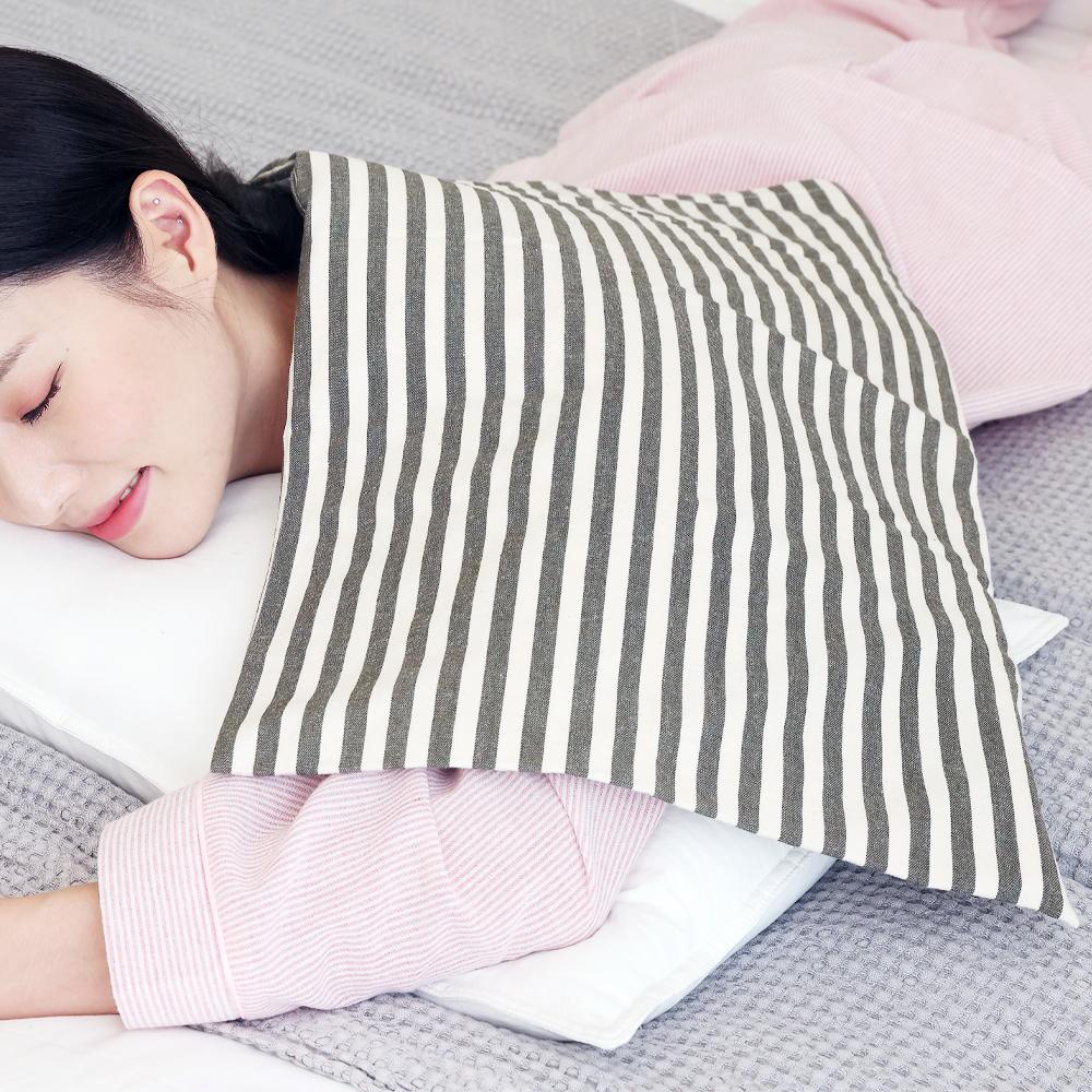 NF_내일도착 제스파 스트라이프 허리 무릎 어깨 배 전기 온열 찜질기 SHP6751G