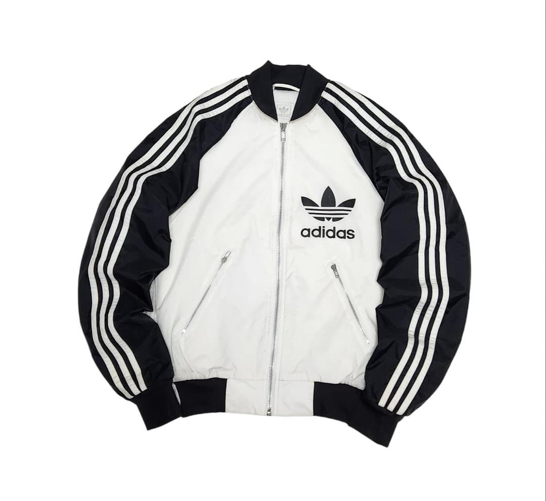 아디다스 삼선 빅로고 올드스쿨 트레이닝 져지 블루종자켓 | 후루츠패밀리