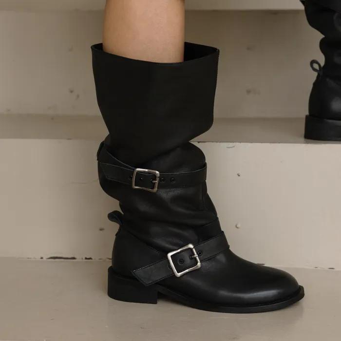 [29cm 단독 빠른배송] VINTAGE BUCKLE BOOTS