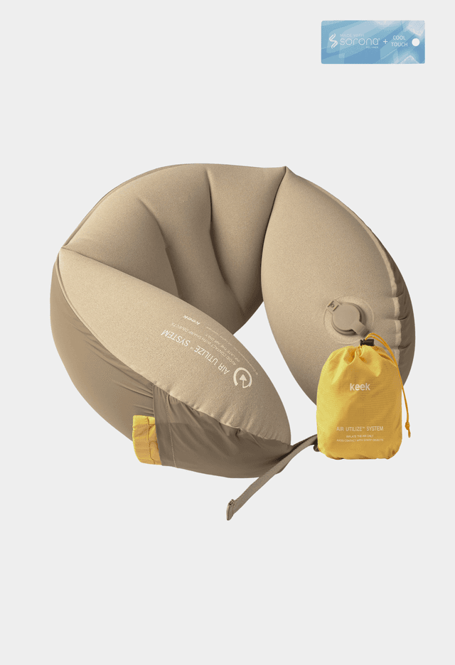 [12/26일~순차발송] keek Air Neck Cushion (Pillow O V2) - D.beige