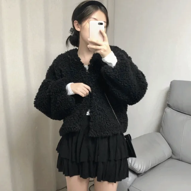 [재입고!/저렴이상품X] *털빠짐없음* 뽀글이 양털 자켓 가디건