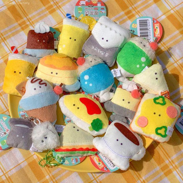 작아서 귀여워! 미니 디저트 키링 15종 카페 푸딩 메론소다 에어팟 키링 키체인