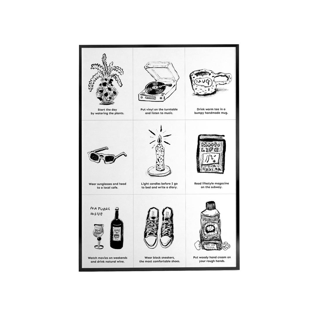 [Poster&Card] Mono Lifestyle