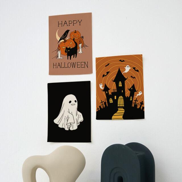 미니 포스터 / 패브릭 포스터_Halloween_할로윈 (4종세트)