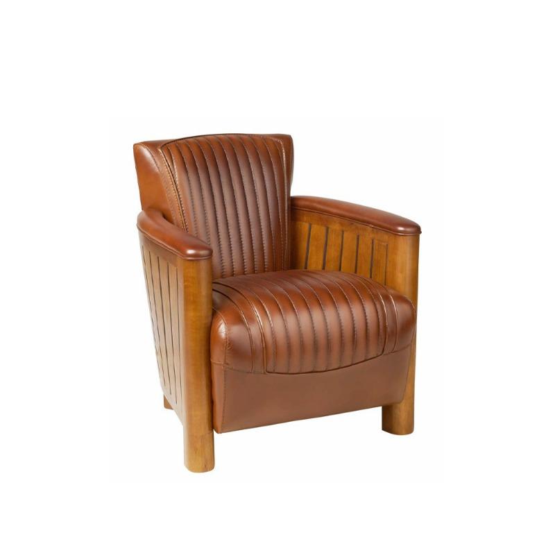 꼬냑 1인 소파 라운지체어 (4 color)