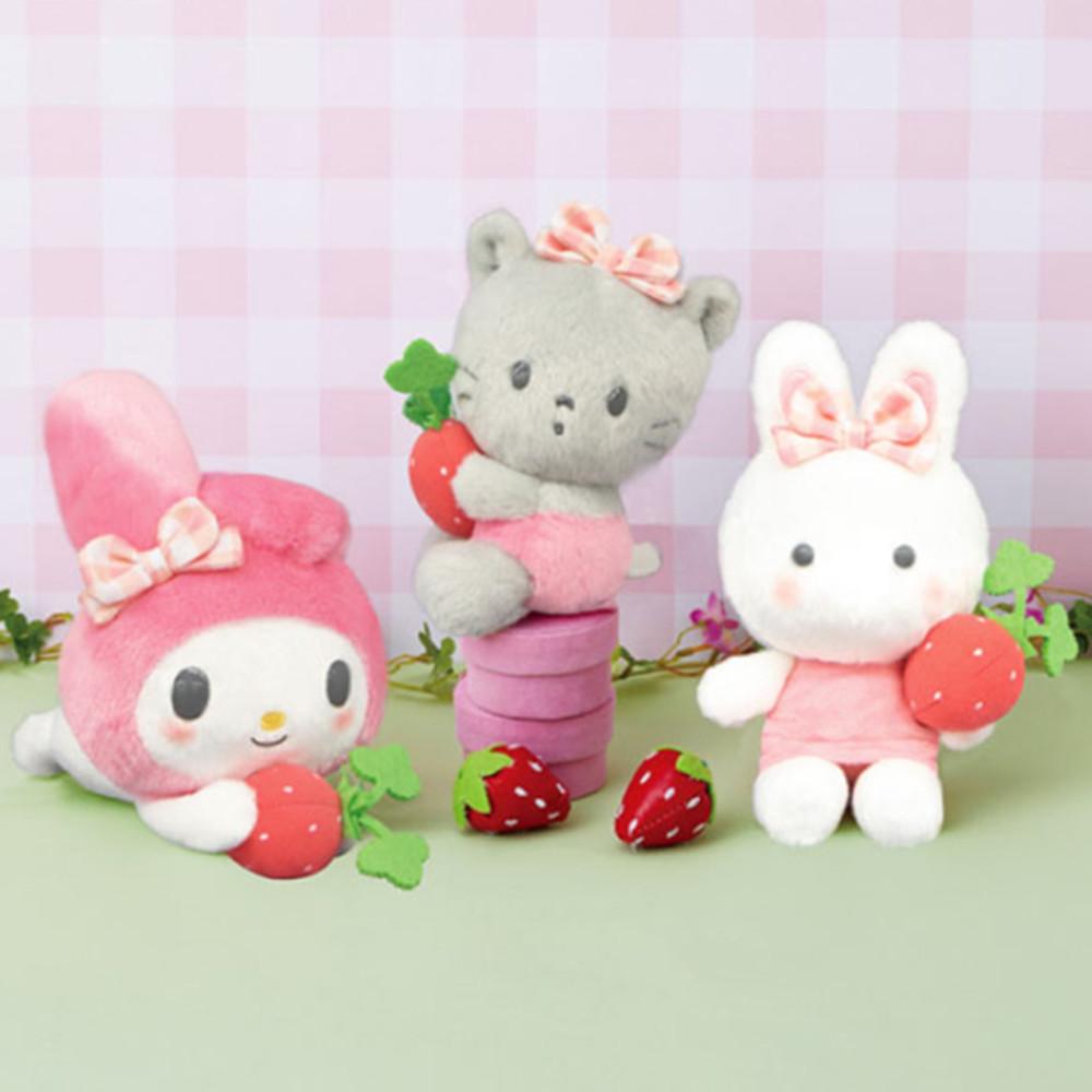 산리오 스위트 스트로베리 인형 / 마이멜로디 냐니뉴네뇽 치어리참