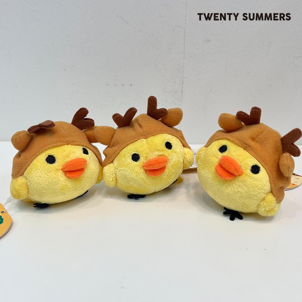 빈티지 리락쿠마 키이로이토리 루돌프 인형