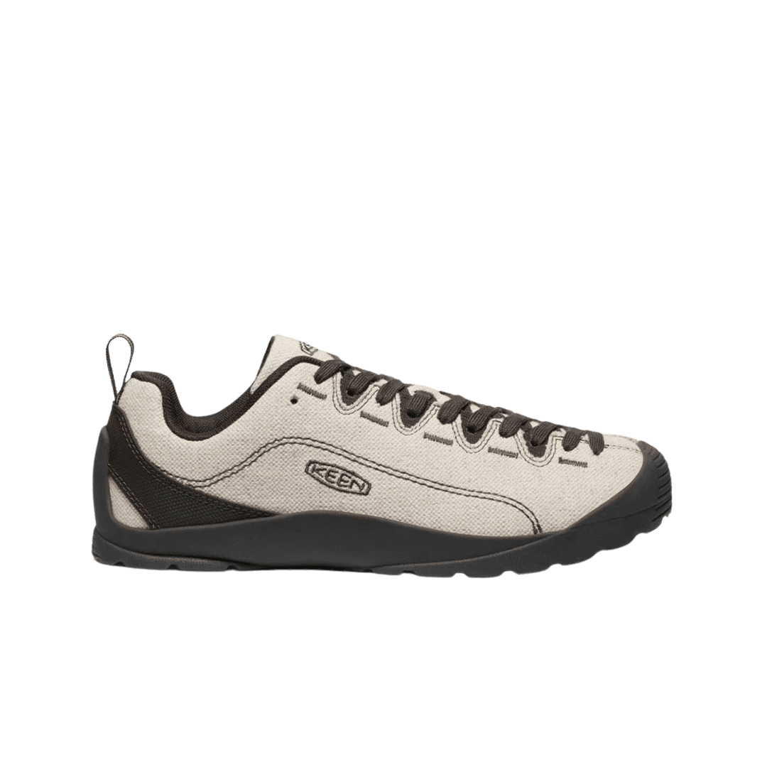 (W) Keen Jasper Canvas Sneakers Natural Black Olive