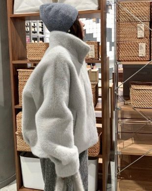 신데렐라 이롱 퍼 자켓