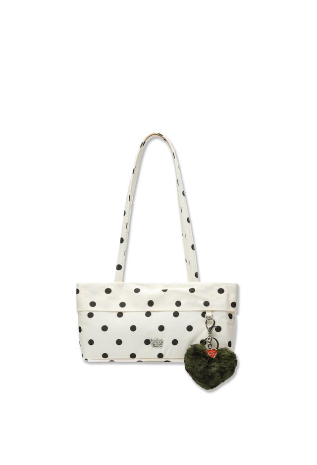 Ray bag small dot_ cream