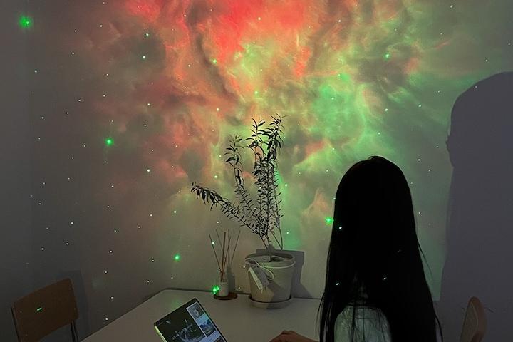 오로라 무드등 갤럭시 은하수 LED조명 방구석 우주여행