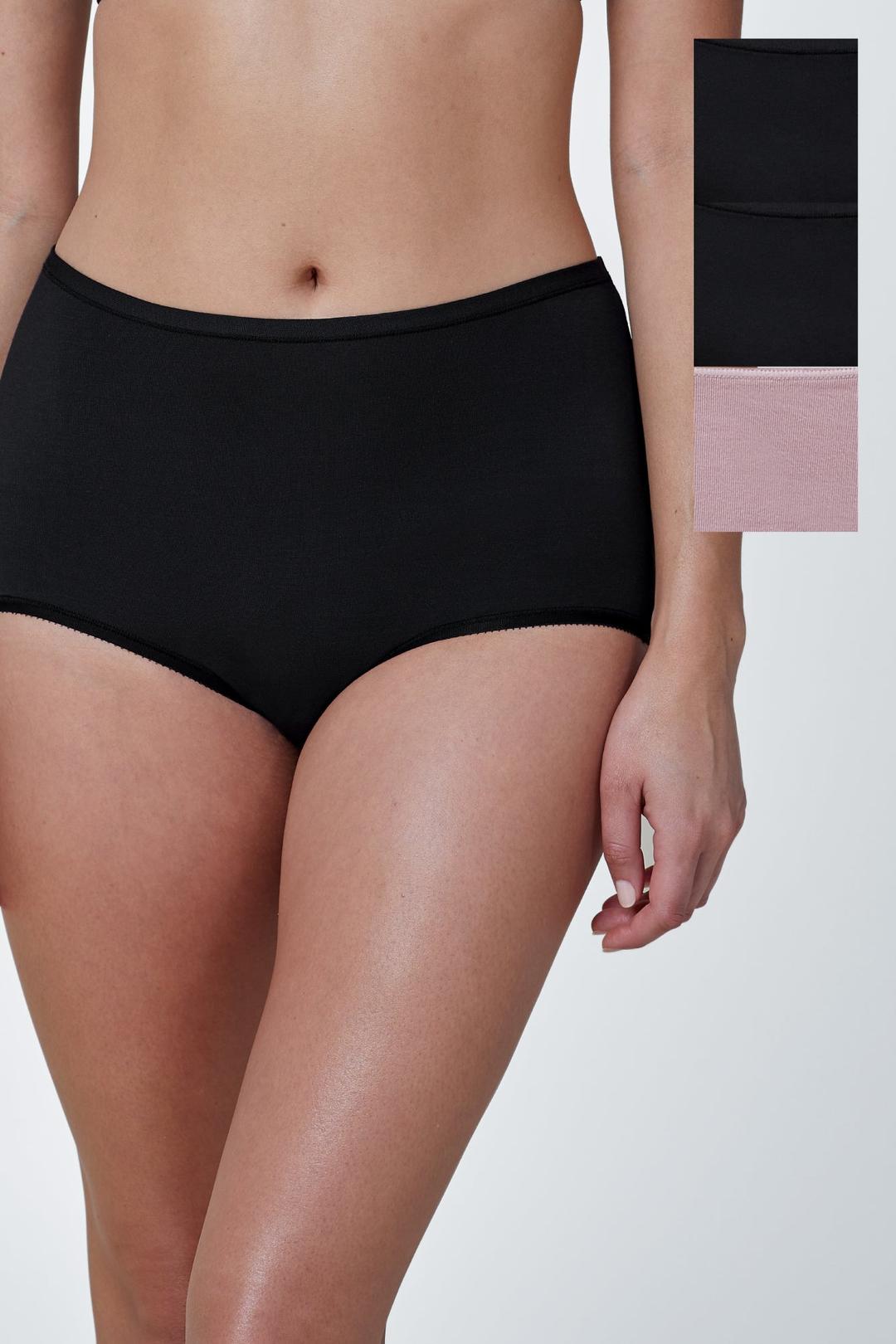 Reign Full Brief 3-Pack - Black/Black/Romance / S