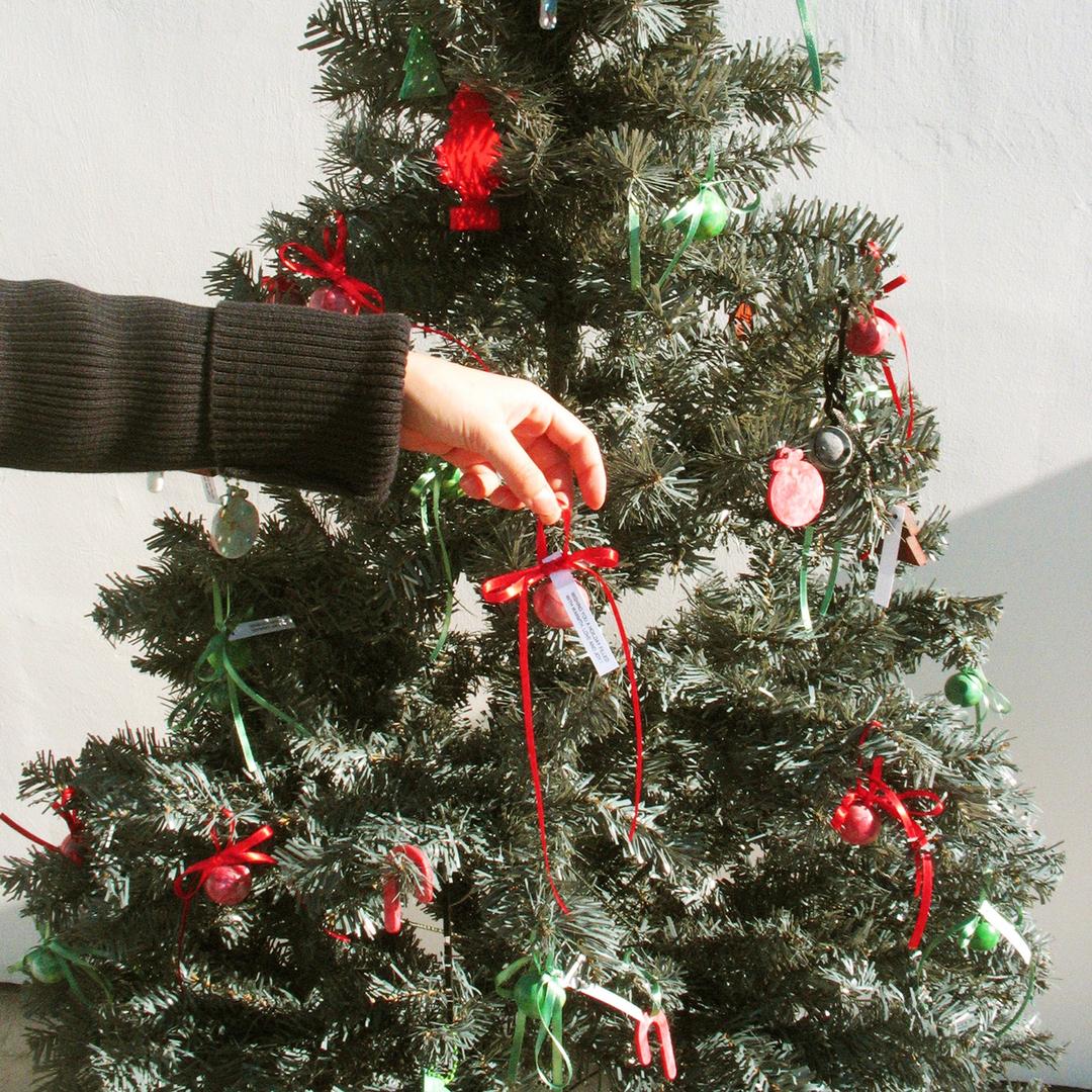 업사이클링 트리 오너먼트 볼