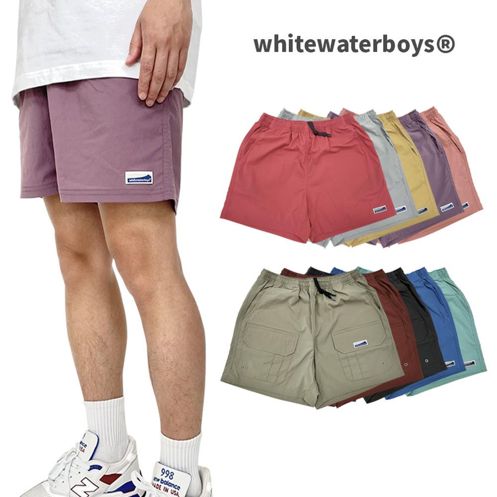 [당일발송] 5인치 밴딩 반바지 퓨어쇼츠 웨이브테크 나일론 쇼츠 화이트워터보이즈 : 화이트워터보이즈